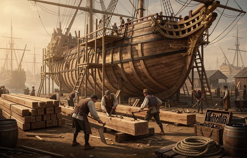 Brest, Toulon, Rochefort : les arsenaux du roi